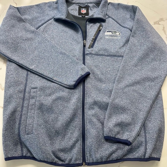 NFL Blue Heathered Jacket - Picture 2 of 7